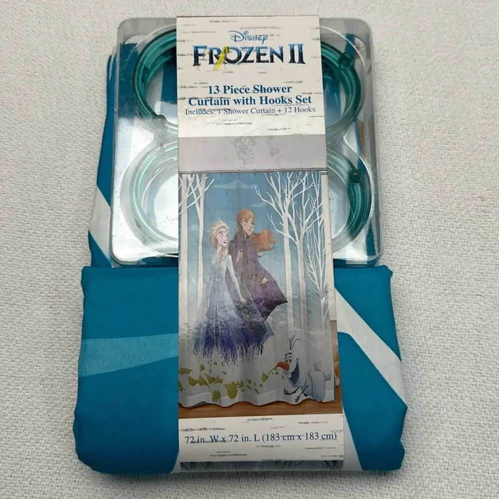 Frozen 2 Shower curtain and shower rings